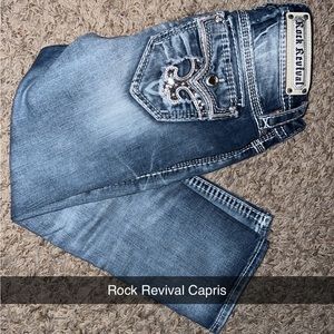 Rock revival capris